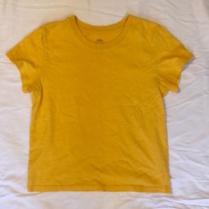 Yellow urban outfitters tshirt